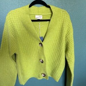Universal Thread Green Cardigan Sweater
